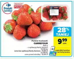 Carrefour Polskie truskawki Carrefour oferta
