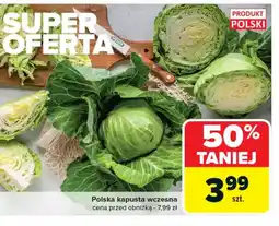 Carrefour Polska kapusta wczesna oferta