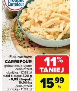 Carrefour Flaki wołowe Carrefour oferta