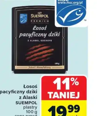 Carrefour Losoś pacyficzny dziki z Alaski Suempol oferta