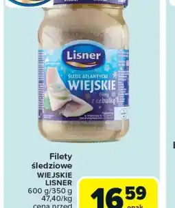 Carrefour Filety śledziowe Wiejskie Lisner oferta