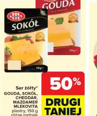Carrefour Ser żółty Mlekovita oferta