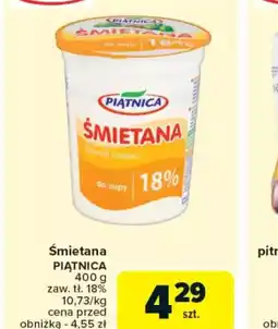 Carrefour Smietana Piątnica oferta
