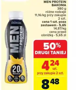 Carrefour Shake proteinowy MEN PROTEIN Bakoma oferta