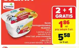 Carrefour Serek homogenizowany Mlekpol oferta