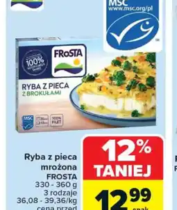 Carrefour Ryba z pieca mrożona Frosta oferta