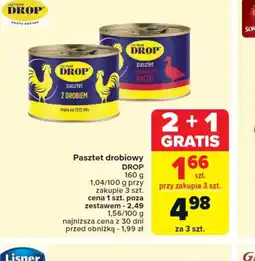 Carrefour Pasztet drobiowy Drop oferta