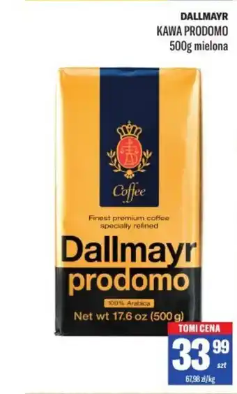 TomiMarkt Dallmayr kawa prodomo oferta
