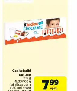 Carrefour Czekoladki Kinder Chocolate oferta