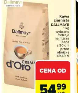 Carrefour Kawa ziarnista Dallmayr oferta
