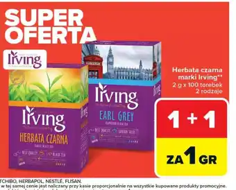 Carrefour Herbata czarna marki Irving oferta