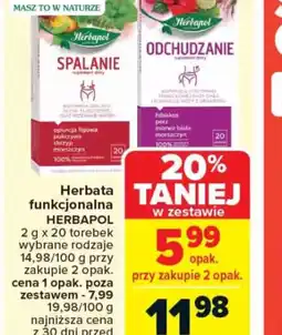 Carrefour Herbata funkcjonalna Herbapol oferta