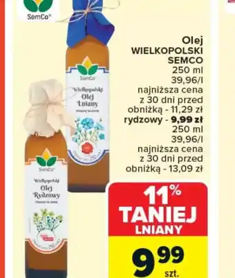 Carrefour Olej Wielkopolski Semco oferta