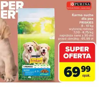 Carrefour Karma sucha dla psa Friskies oferta