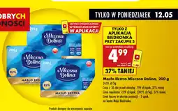 Biedronka Masło Ekstra Mleczna Dolina oferta
