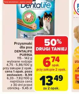 Carrefour Przysmak dla psa Dentalife Purina oferta