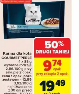 Carrefour Karma dla kota Gourmet Perle oferta