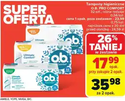 Carrefour Tampony higieniczne O.B. PRO COMFORT oferta