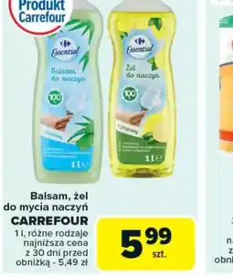 Carrefour Balsam, żel do mycia naczyń Carrefour oferta