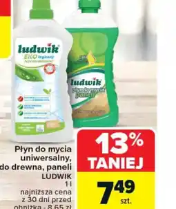Carrefour Płyn do mycia uniwersalny, do drewna, paneli Ludwik oferta