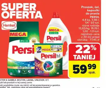 Carrefour Proszek, żel, kapsułki do prania Persil oferta