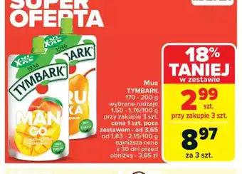 Carrefour Mus Tymbark oferta