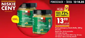 Biedronka Krem pistacjowy Gusto Bello oferta
