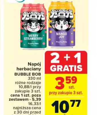 Carrefour Napój herbaciany Bubble Bob oferta