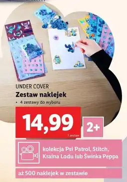 Lidl Naklejki stich Under Cover oferta