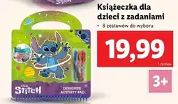 Lidl Ksiażeczka z zadaniami stitch oferta