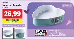 Lidl Forma do pieczenia 18 cm Zenker oferta