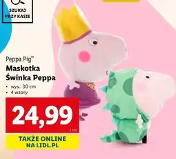 Lidl Maskotka średnia Peppa Pig oferta