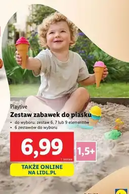 Lidl Zestaw do zabawy w piasku Playtive oferta