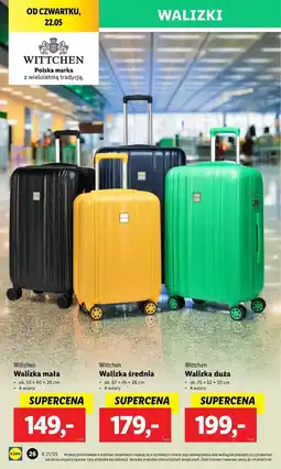 Lidl Walizka 75 x 52 29 cm Wittchen oferta
