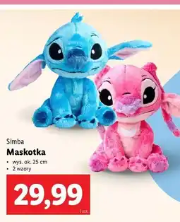 Lidl Maskotka pluszowa lilo&stitch 25 cm Simba oferta