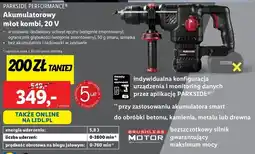 Lidl Młot akumulatorowy kombi 360 20 v Parkside oferta