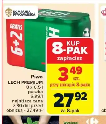 Carrefour Piwo Lech Premium oferta