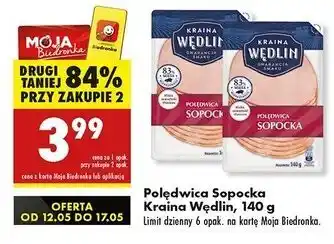 Biedronka Polędwica sopocka Kraina Wędlin oferta