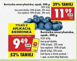 Biedronka Borówki amerykańskie oferta