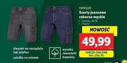 Lidl Szorty robocze 48-56 Parkside oferta