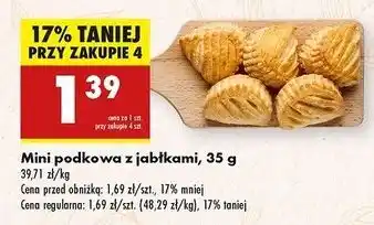 Biedronka Podkowa z jabłkami mini oferta