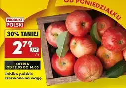 Biedronka Jabłka czerwone polskie oferta