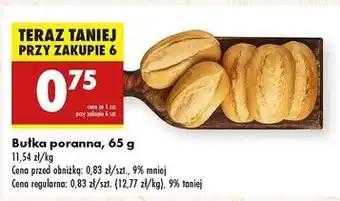 Biedronka Bułka poranna oferta