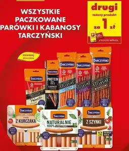 Biedronka Parówki z szynki Tarczyński Naturalnie oferta