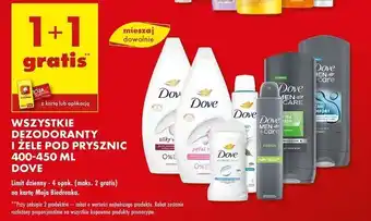 Biedronka Żel pod prysznic clean comfort Dove Men+Care oferta