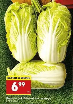 Biedronka Kapusta pekińska młoda oferta