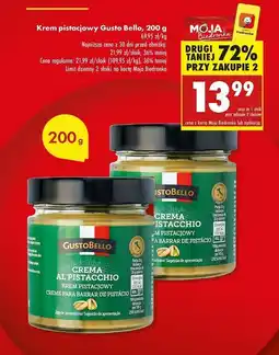 Biedronka Krem pistacjowy Gustobello oferta