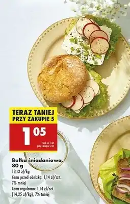 Biedronka Bułka śniadaniowa oferta