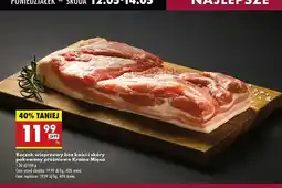 Biedronka Boczek wieprzowy bez żeber i skóry Kraina Mięsa oferta