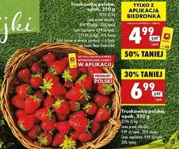 Biedronka Truskawki polska oferta